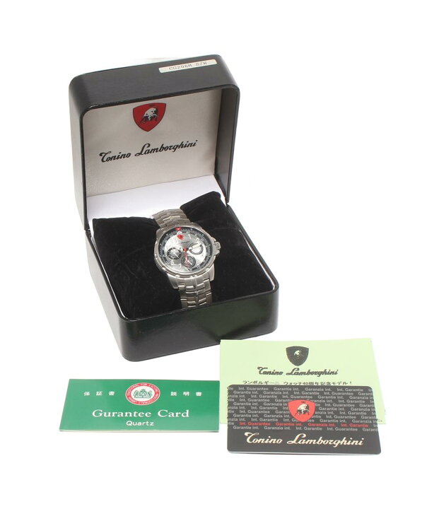 楽天市場】【中古】 美品 トニーノランボルギーニ 腕時計 40周年記念 