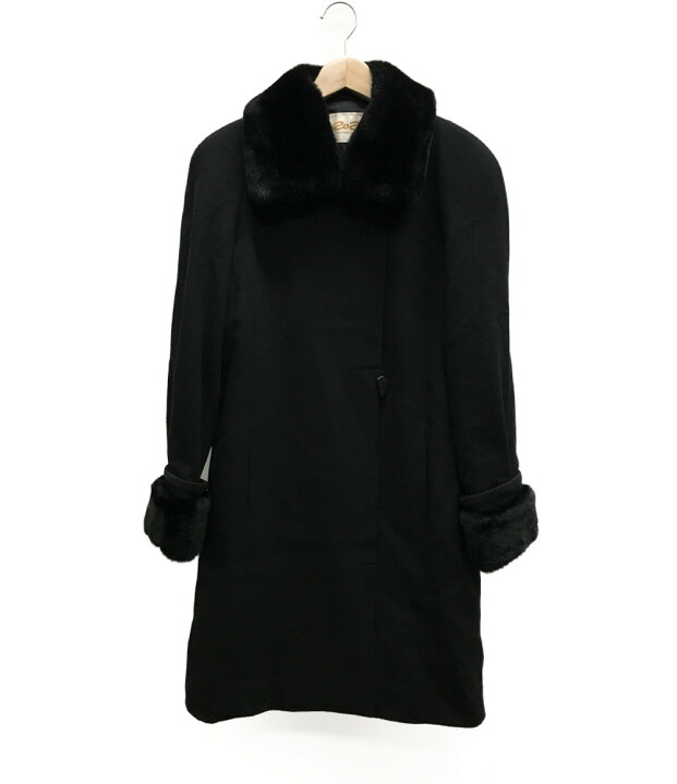 楽天市場 中古 ゾゾ Size M L M ヌートリアファー付 カシミヤコート Zozo レディース ハグオール Bookoff Group