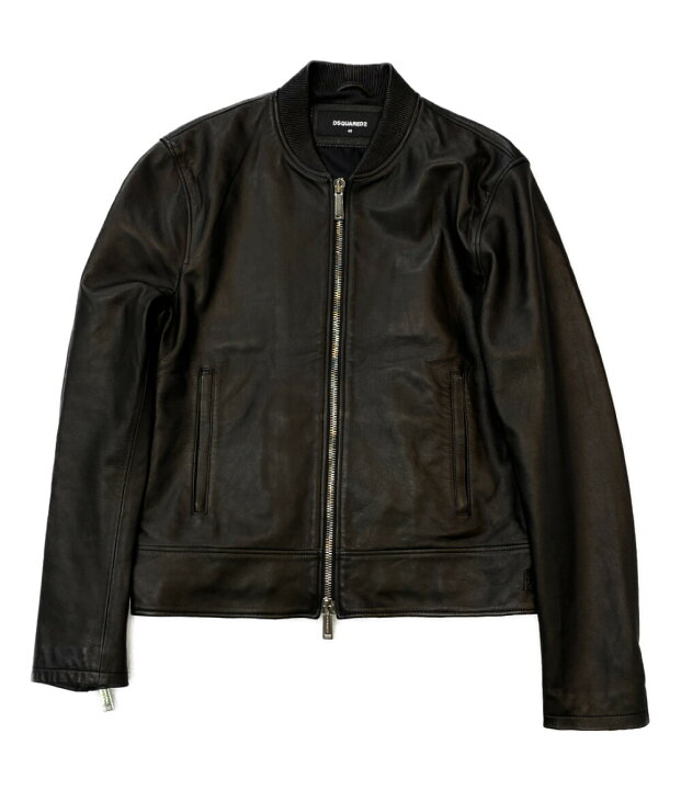 楽天市場】【中古】 ディースクエアード レザージャケット Bomber  
