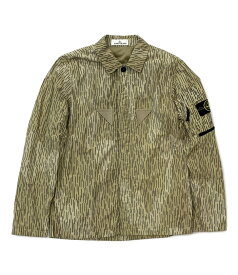 【中古】 ストーンアイランド ジャケット REFLECTIVE RAIN CAMO OVERSHIRT 7515112E2 メンズ SIZE M STONE ISLAND