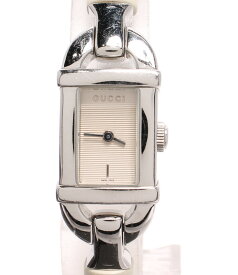 【中古】 グッチ 腕時計 バンブー クオーツ ベージュ 6800L レディース GUCCI