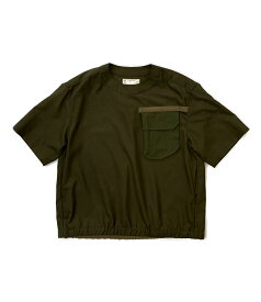 【中古】 サカイ 半袖Tシャツ Suiting Mix Pullover 2022ss 22-02671M メンズ SIZE 1 sacai