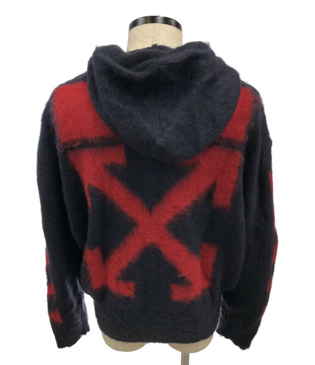 楽天市場】【中古】 オフホワイト ニットパーカー メンズ SIZE L (L 