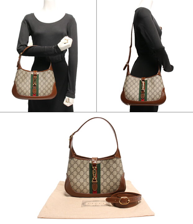 楽天市場】【中古】美品 グッチ 2wayショルダーバッグ ジャッキー1961 