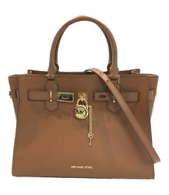 【中古】 マイケルコース 2way トートバッグ ショルダーバッグ 斜め掛け ハミルトン レディース MICHAEL KORS