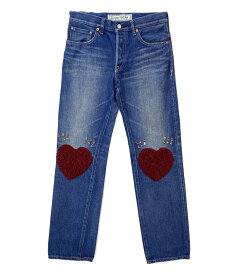 【中古】 トゥエモントレゾア デニムパンツ ボアハート ビジュー AJC3Y レディース SIZE - tu es mon tresor