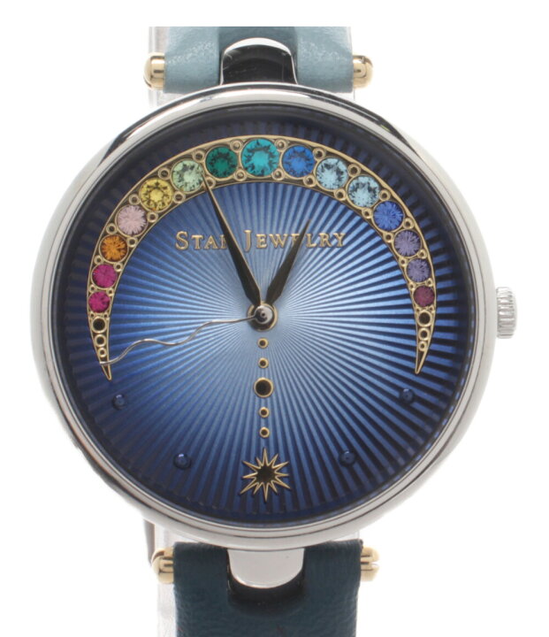 楽天市場】【中古】 スタージュエリー 腕時計 MOON RAINBOW クオーツ  