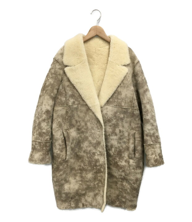 楽天市場】【中古】 ムートンコート レディース (M) REKISAMI 