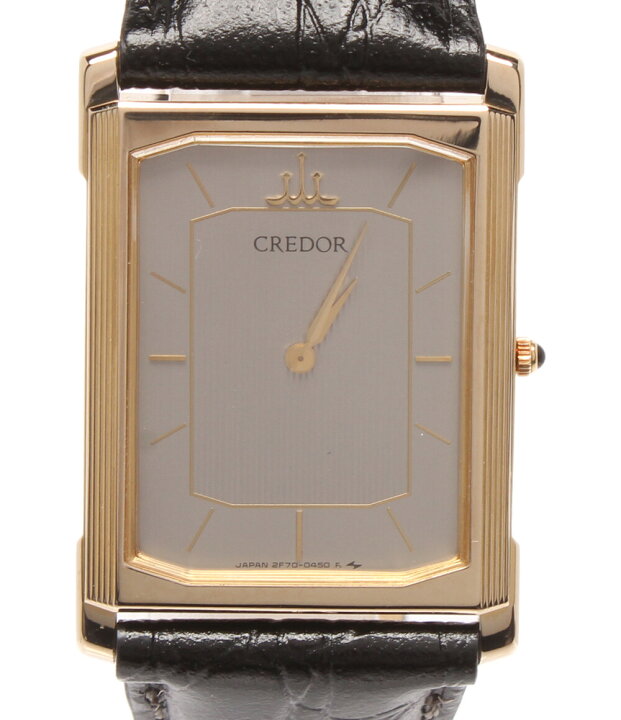 楽天市場】【中古】 セイコー 腕時計 14KT クレドール クオーツ 2F70 
