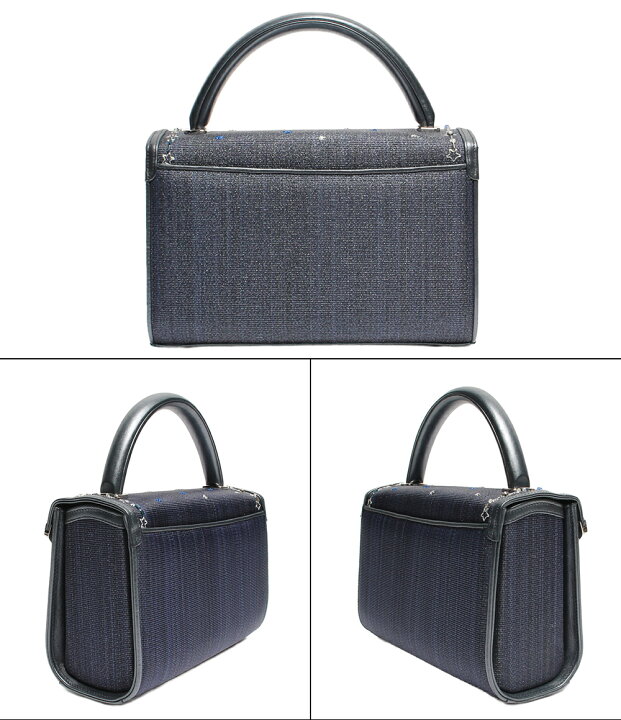楽天市場】【中古】美品 コンテス ハンドバッグ ラメ ビーズ 