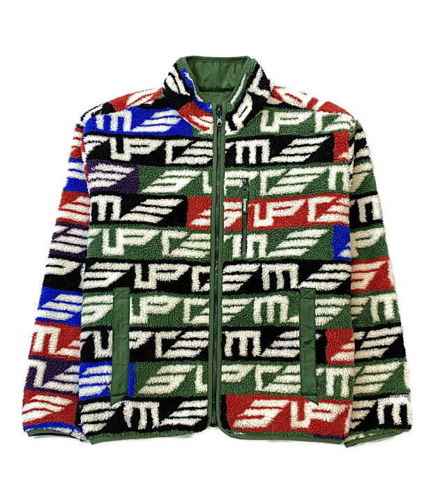 楽天市場】【中古】 シュプリーム ボアジャケット フルジップ 