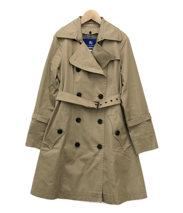 楽天市場】【中古】 バーバリーブルーレーベル トレンチコート  