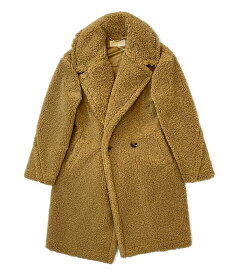 【中古】美品 マイケルコース コート ボア ベージュ キャメル 77B1105M52 レディース SIZE XS MICHAEL KORS