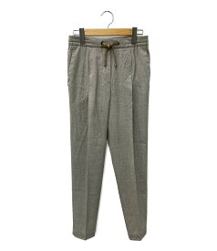 【中古】美品 ブルネロクチネリ タックテーパードパンツ ウール レディース SIZE 36 (M) BRUNELLO CUCINELLI