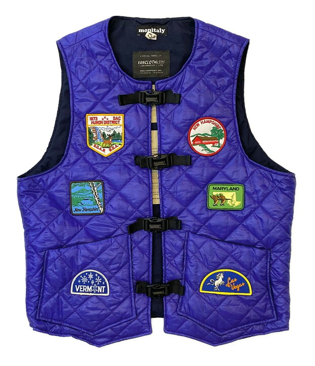 楽天市場】【中古】美品 モニタリー キルティング ベスト QUILTED CIA 