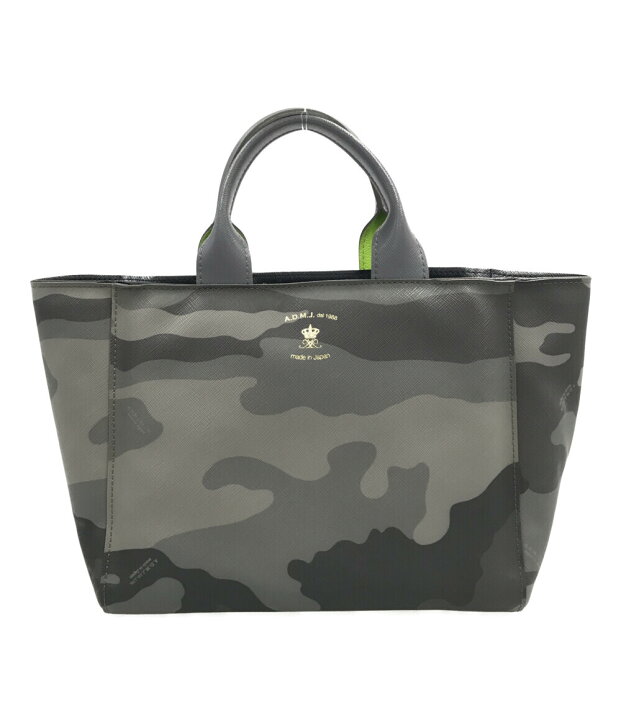 楽天市場】【中古】 エーディーエムジェイ トートバッグ カモフラ柄  