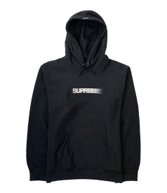 【中古】 シュプリーム スウェットパーカー ブラック Motion Logo Hooded Sweatshirt 20ss メンズ SIZE L Supreme