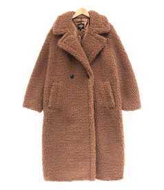 【中古】 アグ フェイクファー オーバーサイズコート Long Teddy Coat 1120631 レディース SIZE L (L) UGG