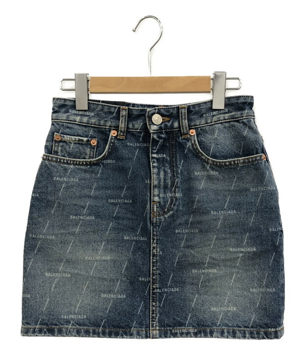 楽天市場】【中古】 バレンシアガ デニムスカート レディース SIZE 34  