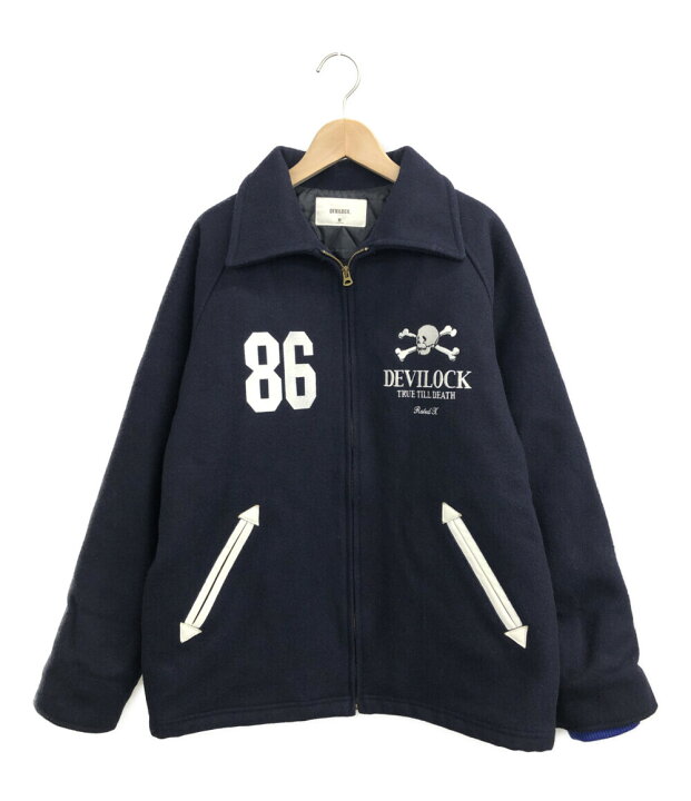 楽天市場】【中古】 デビロック スタジャン 裏地キルティング メンズ 