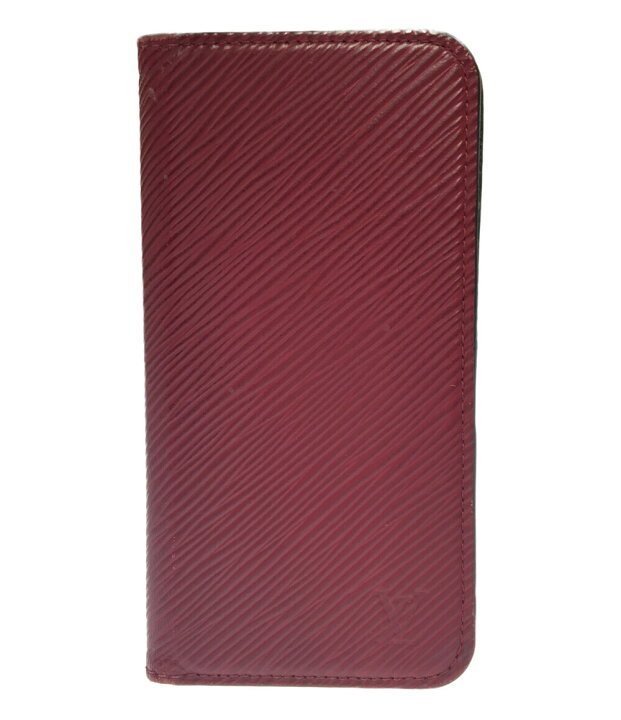 楽天市場】【中古】 ルイヴィトン スマホケース 手帳型 粘着式 IPHONE 