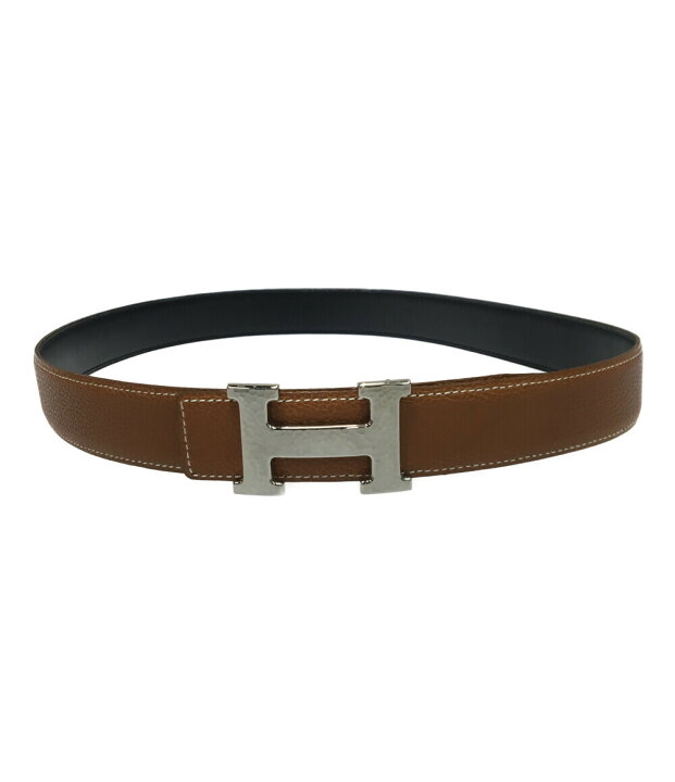 エルメスベルト マルトレHバックルゴールド Hermes パリ本店 Constance  
