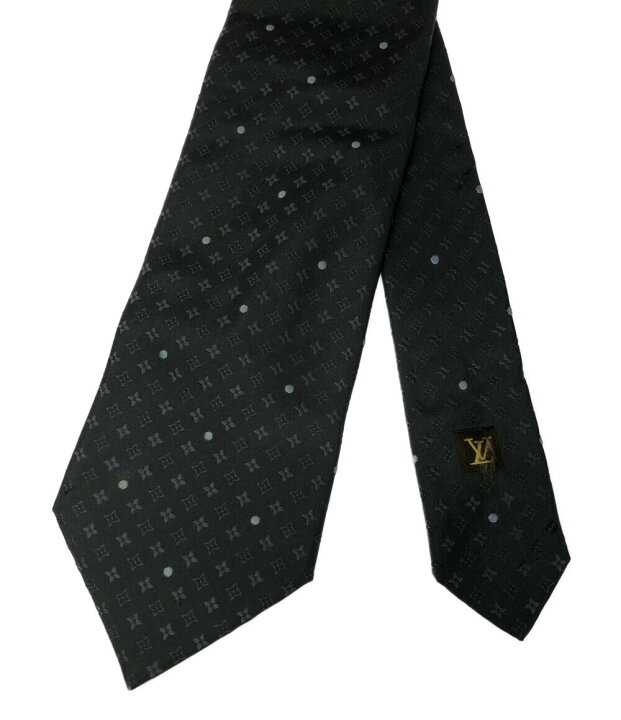 楽天市場】【中古】 ルイヴィトン ネクタイ シルク100％ ドット柄  