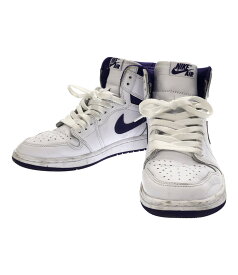 【先着クーポン&全品ポイント5倍6月1日 0:00~23:59迄】【中古】 ナイキ ハイカットスニーカー AIR JORDAN 1 RETRO HIGH OG CD0461-151 レディース SIZE 25 (XL以上) NIKE