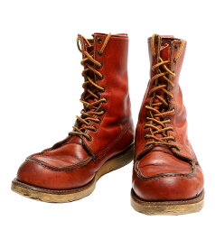 【中古】 レッドウィング ブーツ 半円犬タグ USA製 90s中期 37143 メンズ SIZE 9 D RED WING