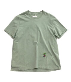 【中古】美品 ダブレット 半袖Tシャツ VEGETABLE DYED T‐SHIRT RED TURNIP メンズ SIZE M doublet