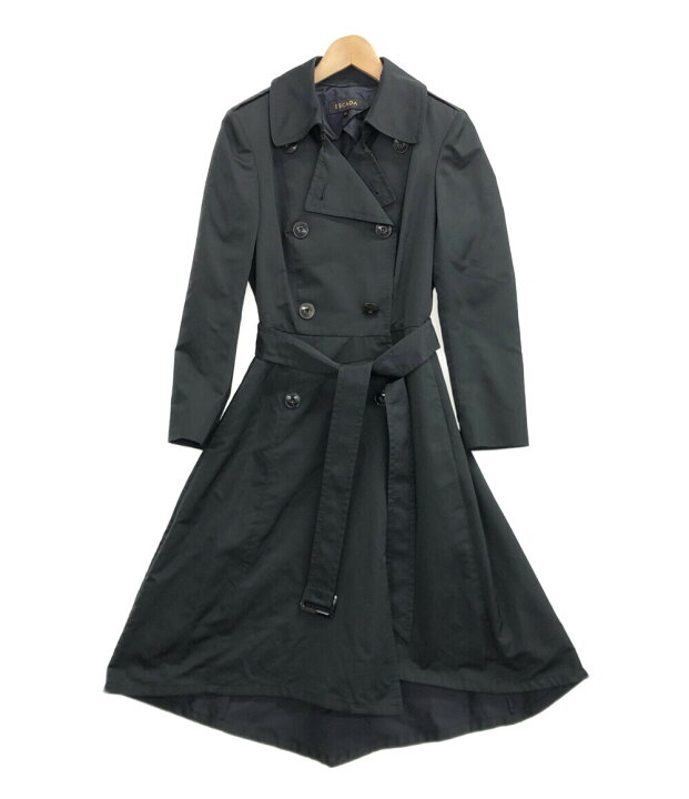 楽天市場】【中古】美品 エスカーダ トレンチコート レディース  