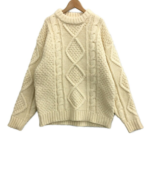 楽天市場】【中古】 ケーブルニット セーター レディース SIZE M (M 