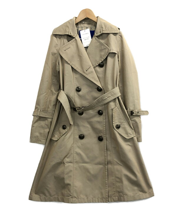 楽天市場】【中古】 バーバリーブルーレーベル トレンチコート E1A03  