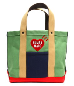 【中古】美品 ヒューマンメード ハンドバッグ マルチカラー レディース HUMAN MADE