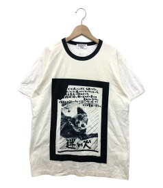 【先着クーポン9日20時～16日1：59迄】【中古】 ヨウジヤマモトプールオム 半袖Tシャツ 迷い犬 メンズ SIZE 3 (L) Yohji Yamamoto POUR HOMME