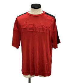 【中古】 フェンディ 半袖メッシュTシャツ リーガルフィット メンズ SIZE L (L) FENDI