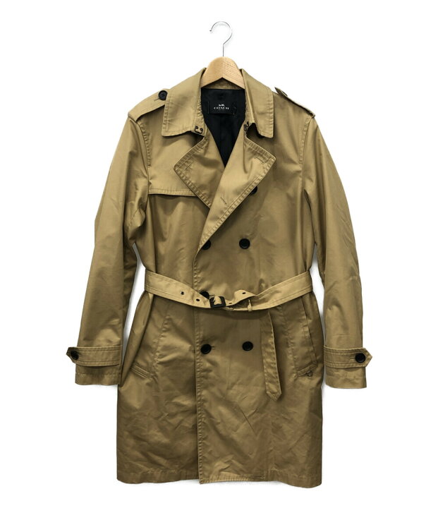 楽天市場】【中古】 コーチ トレンチコート F33778 メンズ SIZE M (M 