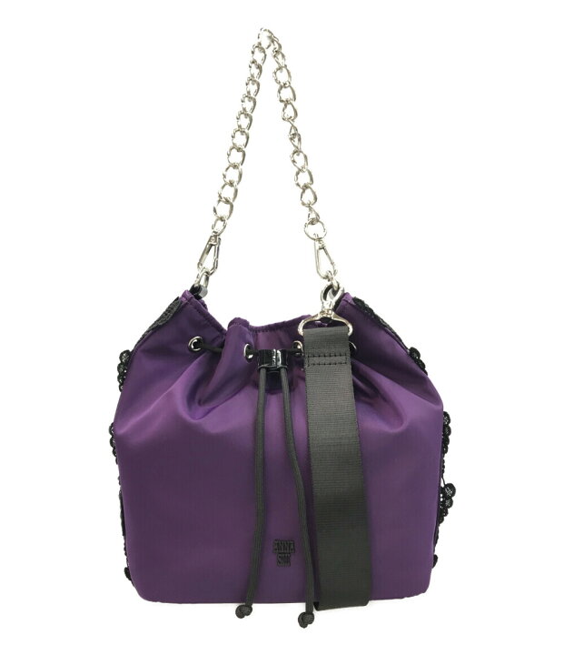 楽天市場】【中古】美品 アナスイ 2way チェーンハンドバッグ クロス 