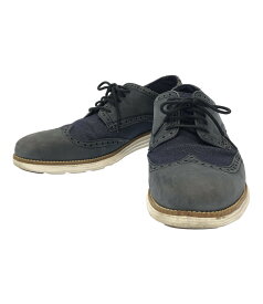 【中古】 コールハーン カジュアルシューズ ウィングチップ オックスフォード デニム メンズ SIZE 9 M (M) COLE HAAN