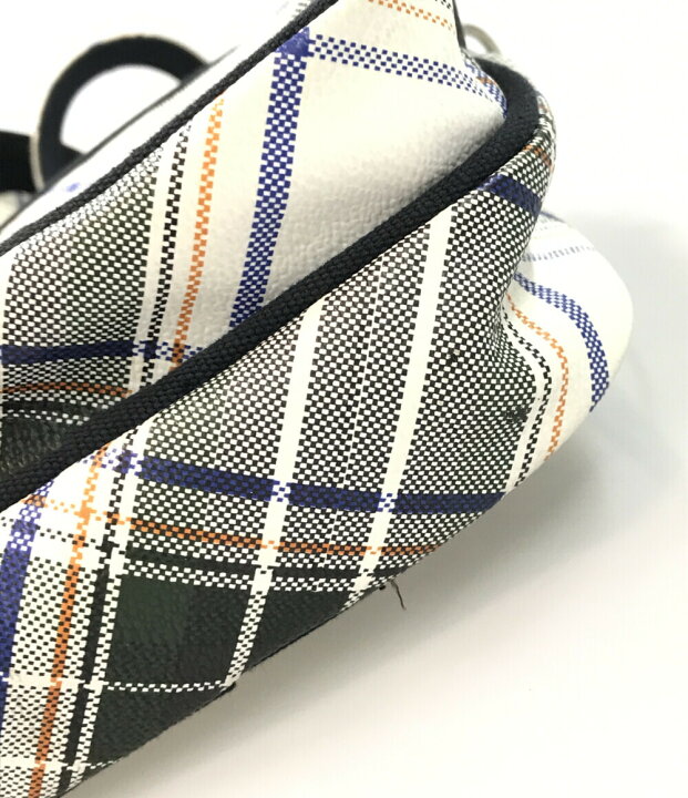 楽天市場】【中古】 フレッドペリー チェック柄ミニクロスショルダー 