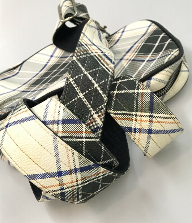 楽天市場】【中古】 フレッドペリー チェック柄ミニクロスショルダー 