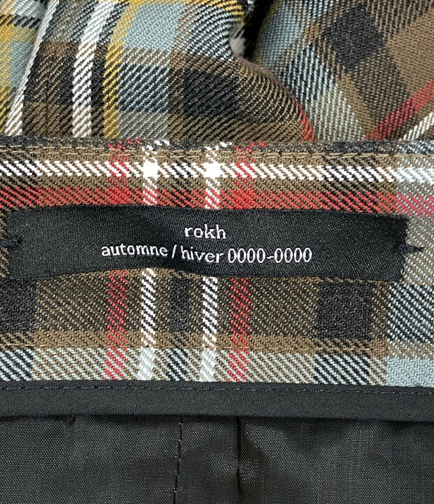 楽天市場】【中古】 ロク 巻きスカート チェック柄 レディース SIZE 36  