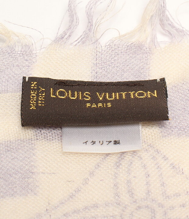 楽天市場】【中古】 ルイヴィトン 大判ストール ダミエアズール柄 