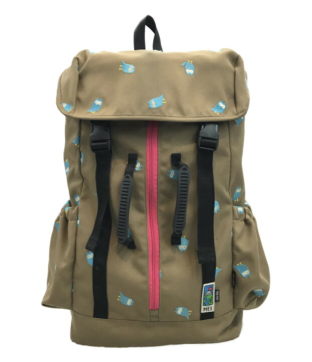 楽天市場】【中古】 ネネット リュック フクロウ柄 ホーホー MEIコラボ 