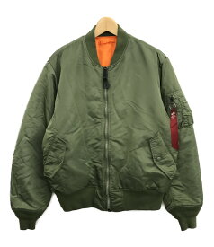 【中古】 リバーシブルブルゾン MA-1ジャケット メンズ SIZE L (L) ALPHA INDUSTRIES