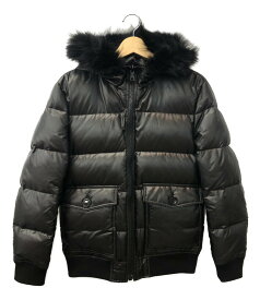 【中古】 バーバリーブラックレーベル リバーシブルダウンジャケット BMP30-331-09 メンズ SIZE M (M) BURBERRY BLACK LABEL