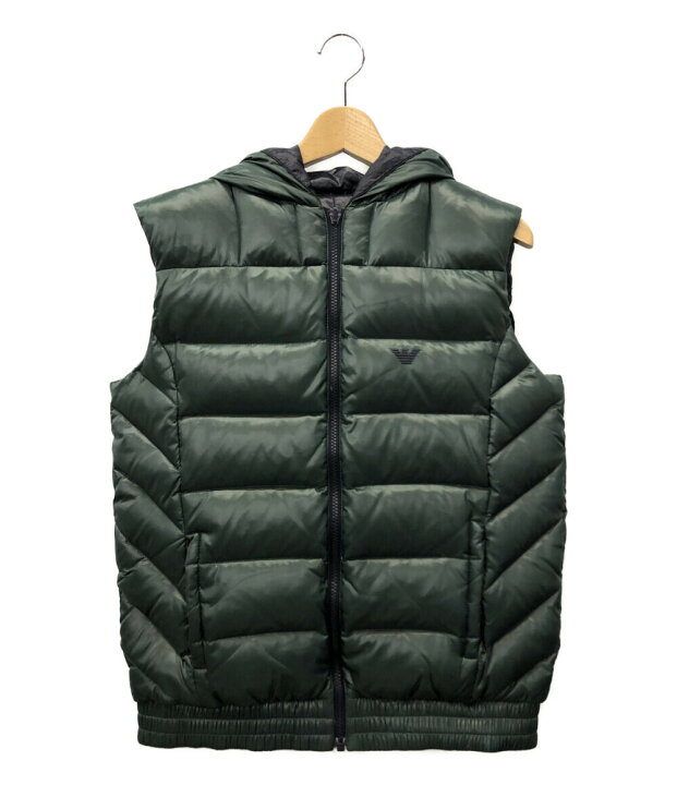 楽天市場】【中古】美品 アルマーニジュニア リバーシブルダウンベスト  