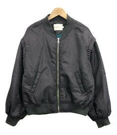 【中古】 アースミュージックアンドエコロジー 2WAY MA-1ジャケット ブルゾン 1L24L0Z0500 レディース SIZE L (L) earth music＆ecology