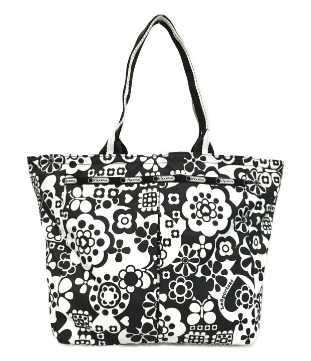 楽天市場】【中古】美品 レスポートサック 花柄トートバッグ 