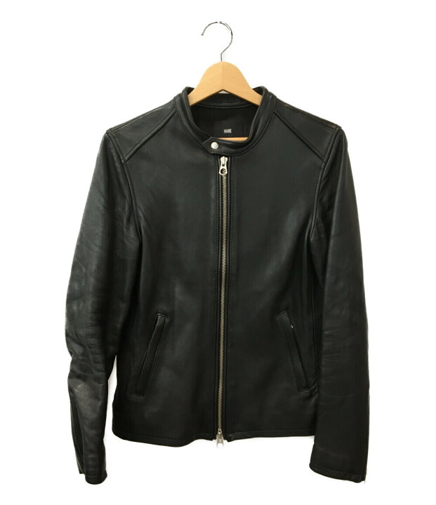 楽天市場】【中古】 ハレ シングルライダースジャケット HA030006AD  